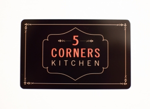 5 Corners Kitchen Gift Card
